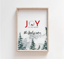 Load image into Gallery viewer, Joy To The World Printables, Christmas Scripture
