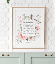 Load image into Gallery viewer, Lamentations 3:22-23 Steadfast Love Printables, Floral Scripture