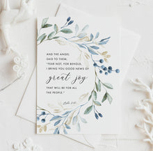 Load image into Gallery viewer, Luke 2:10 Great Joy Printables, Christmas Scripture