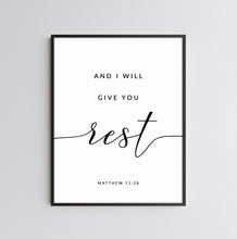 Load image into Gallery viewer, Matthew 11:28 Set of 2 Printables, Modern Scripture