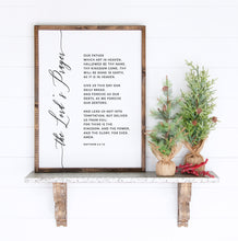 Load image into Gallery viewer, Lords prayer bible verse digital Art Print