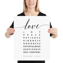 Load image into Gallery viewer, Galatians 5:22-23 Fruit Of The Spirit Mailed Print, Modern Scripture