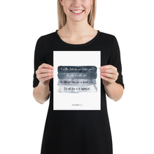 Load image into Gallery viewer, Deuteronomy 31:8 Do Not Fear Art Print, Scripture Colors In Nature