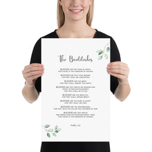 Load image into Gallery viewer, Matthew 5:3-10 The Beatitudes Art Print, Greenery Scripture
