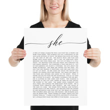 Load image into Gallery viewer, Proverbs 31 A Wife Of Noble Character Art Print, Modern Scripture