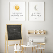 Load image into Gallery viewer, Joshua 1:9 Set of 3 Nursery Printables, Scripture Colors In Nature