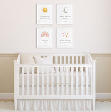 Load image into Gallery viewer, Set of 4 Joshua 1:9, Psalm 139:4 Nursery Printables, Scripture Colors In Nature