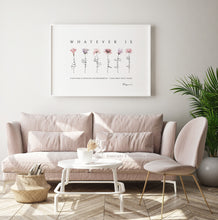 Load image into Gallery viewer, Philippians 4:8 Whatever Is Printables, Floral Scripture