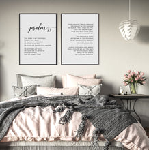Load image into Gallery viewer, Psalm 23 Set of 2 Printables, Modern Scripture