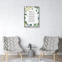 Load image into Gallery viewer, Psalm 121 I Lift Up My Eyes Printables, Greenery Scripture