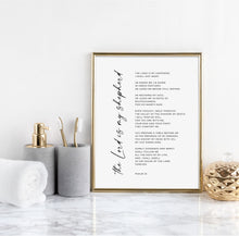 Load image into Gallery viewer, Psalm 23 The Lord Is My Shepherd Printables, Modern Scripture
