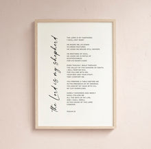 Load image into Gallery viewer, Psalm 23 The Lord Is My Shepherd Printables, Modern Scripture