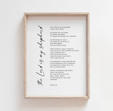 Load image into Gallery viewer, Psalm 23 The Lord Is My Shepherd Printables, Modern Scripture