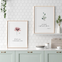 Load image into Gallery viewer, Psalm 51:10 Renew a Right Spirit Set of 2 Printables, Floral Scripture