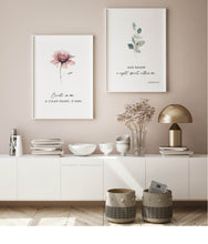 Load image into Gallery viewer, Psalm 51:10 Renew a Right Spirit Set of 2 Printables, Floral Scripture