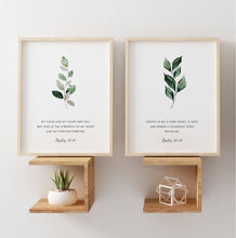 Load image into Gallery viewer, Psalm 73:26 God is the Strength Set of 3 Printables, Floral Scripture