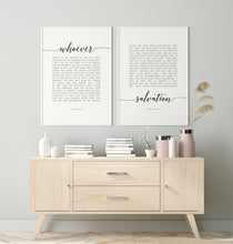 Load image into Gallery viewer, Psalm 91 He Is My Refuge Set of 2 Printables, Modern Scripture