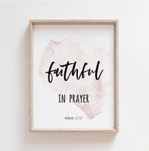 Load image into Gallery viewer, Romans 12:12 Be Joyful Set of 3 Printables, Scripture Colors In Nature