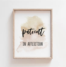 Load image into Gallery viewer, Romans 12:12 Be Joyful Set of 3 Printables, Scripture Colors In Nature