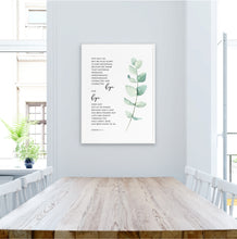 Load image into Gallery viewer, Romans 5:3-5 Perseverance Hope Printables, Greenery Scripture