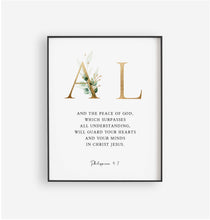 Load image into Gallery viewer, Shalom Set of 3 Printables, Gold Scripture