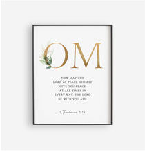 Load image into Gallery viewer, Shalom Set of 3 Printables, Gold Scripture