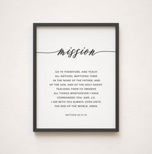 Load image into Gallery viewer, Gospel Mission Community Set of 3 Printables, Modern Scripture
