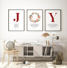 Load image into Gallery viewer, Romans 15:13 JOY Set of 3 Printables, Christmas Scripture
