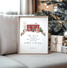 Load image into Gallery viewer, Psalm 126:3 Filled with Joy Printables, Christmas Scripture
