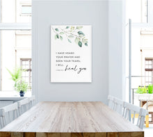 Load image into Gallery viewer, 2 Kings 20:5 I Will Heal You Printables, Greenery Scripture
