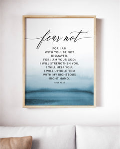 Isaiah 41:10 Fear Not Printables, Scripture Colors In Nature