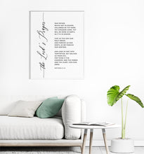 Load image into Gallery viewer, The Lord&#39;s Prayer Matthew 6:9-13 Printables, Modern Scripture
