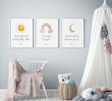 Load image into Gallery viewer, Samuel 1:27 I Prayed Nursery Art Print, Scripture Colors In Nature
