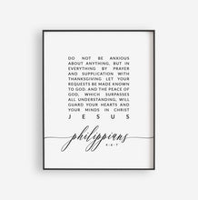 Load image into Gallery viewer, bible verse poster_Philippians 4
