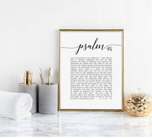 Load image into Gallery viewer, Psalm 91 My Refuge My Fortress Printables, Modern Scripture
