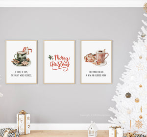 A Thrill Of Hope Set of 3 Printables, Christmas Scripture