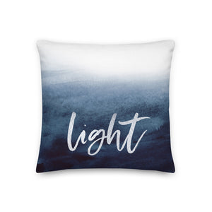 Light Premium Linen Style Pillow