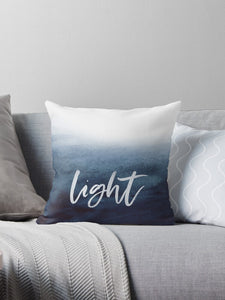Light Premium Linen Style Pillow
