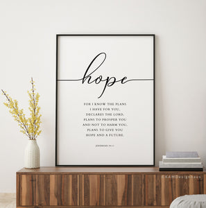 Faith Hope Love Set of 3 Printables, Modern Scripture