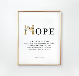 Faith Hope Love a Set of 3 Printables, Gold Scripture
