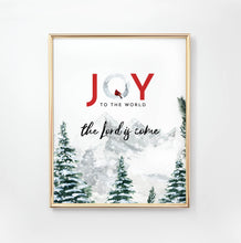 Load image into Gallery viewer, Joy To The World Printables, Christmas Scripture
