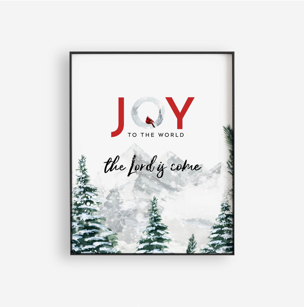 Joy To The World Printables, Christmas Scripture