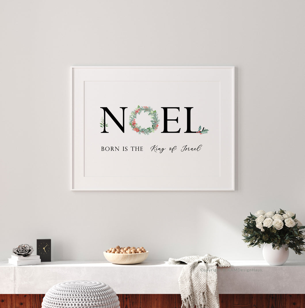 NOEL Printables, Christmas Scripture