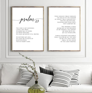 Psalm 23 Printable Wall Art_KAMdesignhaus