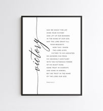 Load image into Gallery viewer, Psalm 20:5-7 Victory Printables, Modern Scripture
