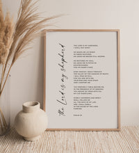 Load image into Gallery viewer, Psalm 23 The Lord Is My Shepherd Printables, Modern Scripture
