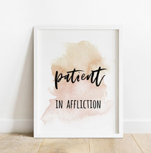 Load image into Gallery viewer, Romans 12:12 Be Joyful Set of 3 Printables, Scripture Colors In Nature
