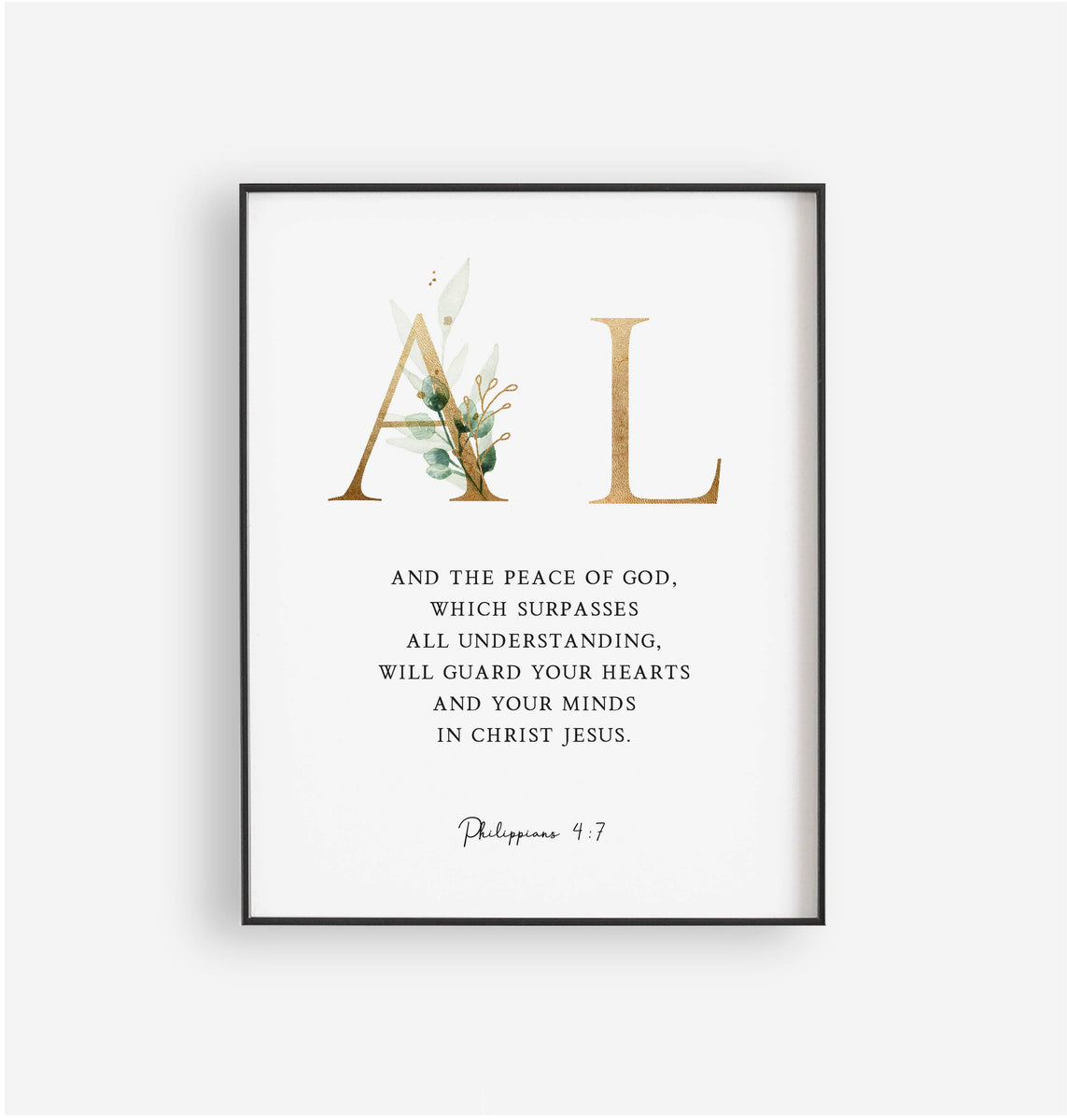 Shalom Set of 3 Printables, Gold Scripture – KAMDesignHaus